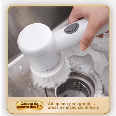 Eletricbrush 6 em 1 (Limpeza total em tudo da sua casa)