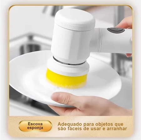 Eletricbrush 6 em 1 (Limpeza total em tudo da sua casa)