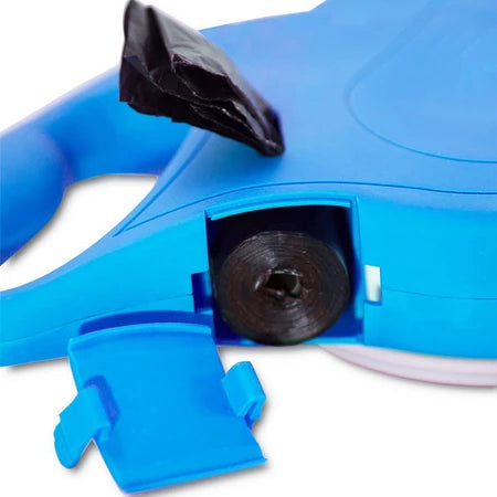 Coleira de pet 5 em 1 (ÁGUA,SACOLA,GUIA,RAÇÃO,GANCHO)