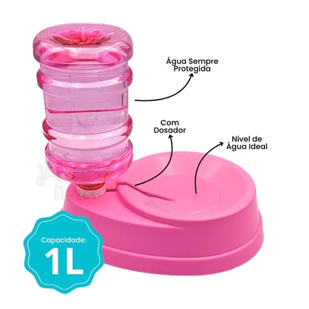 Comedouro e Bebedouro automático para pets (leve o kit e pague menos)