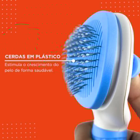 PetBrush Pro (massagem+removedor de pelos+escovação)
