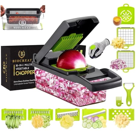 Cortador de Legumes/frutas (essencial para a sua cozinha